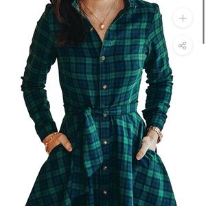 Kiel James Patrick Cozy Cabin Flannel Dress